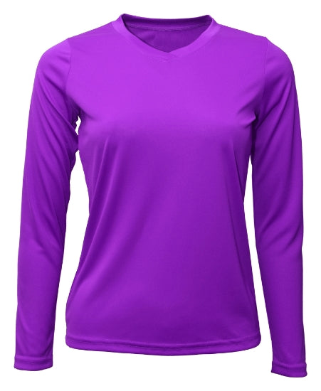 Women Xtreme-Tek Long Sleeve V-Neck Shirt