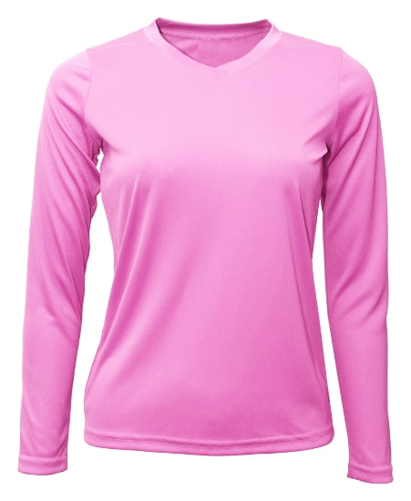Women Xtreme-Tek Long Sleeve V-Neck Shirt