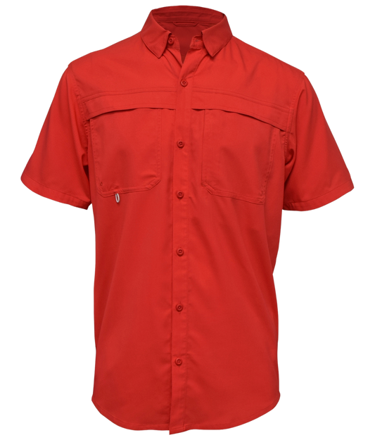 Men Short Sleeve Fishing Shirt